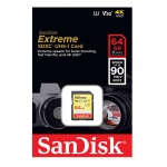 KARTA SANDISK EXTREME SDXC 64 GB UHS-I 90 MB/s 600X