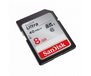 Secure Digital (SDHC) 8GB SanDisk Ultra 40 MB/s UHS-I