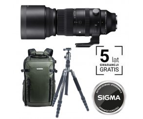 SIGMA 150-600mm F5-6.3 DG DN OS |Sports +  akcesoria (5 lat gwarancji!)
